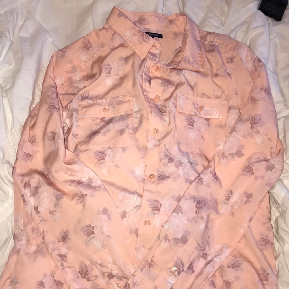 Pastel pink soft flannel